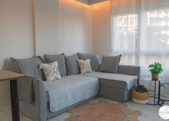 En La Playa De Wifi Y Garaje Апартаменты Брасомар